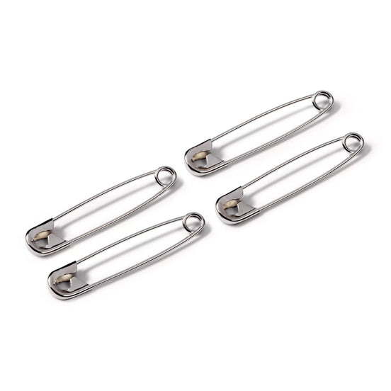 Prym Safety pins, 34mm, silver-colored, 16 items