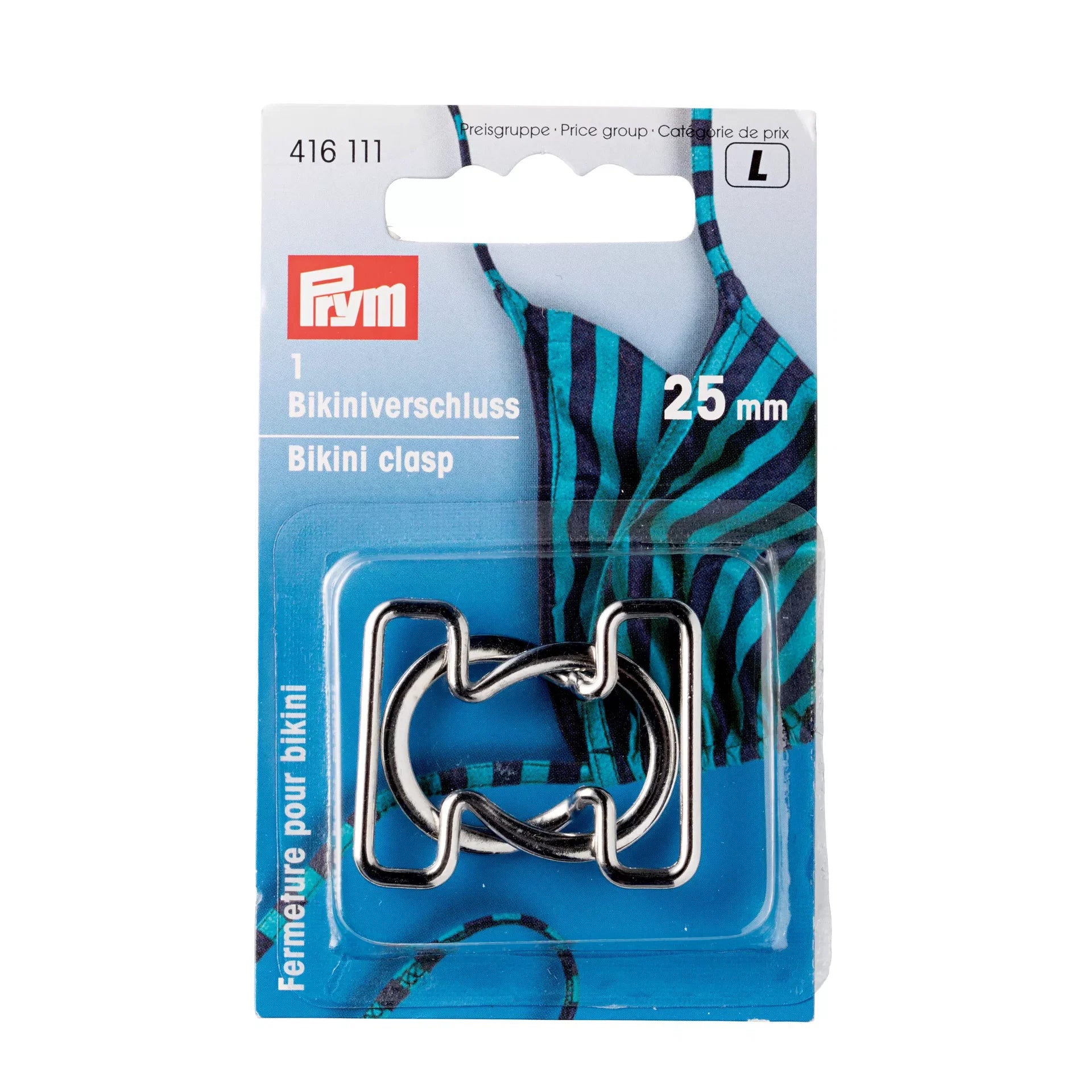 Prym Bikini and belt clasp silver-colored